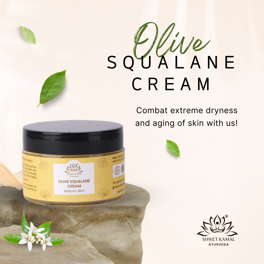 Olive Squalane Cream - Mature & Aging Skin