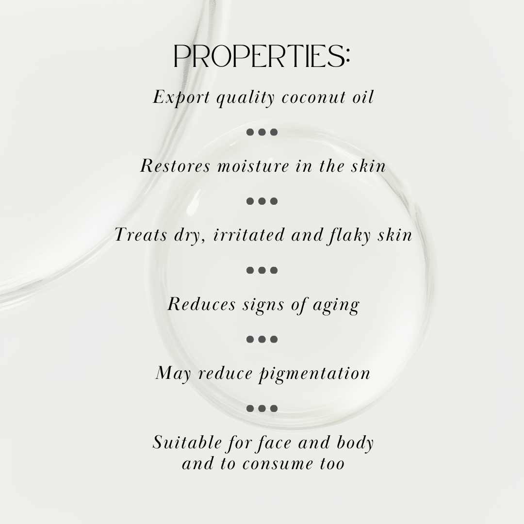 Pure Coconut Oil (Export Quality)