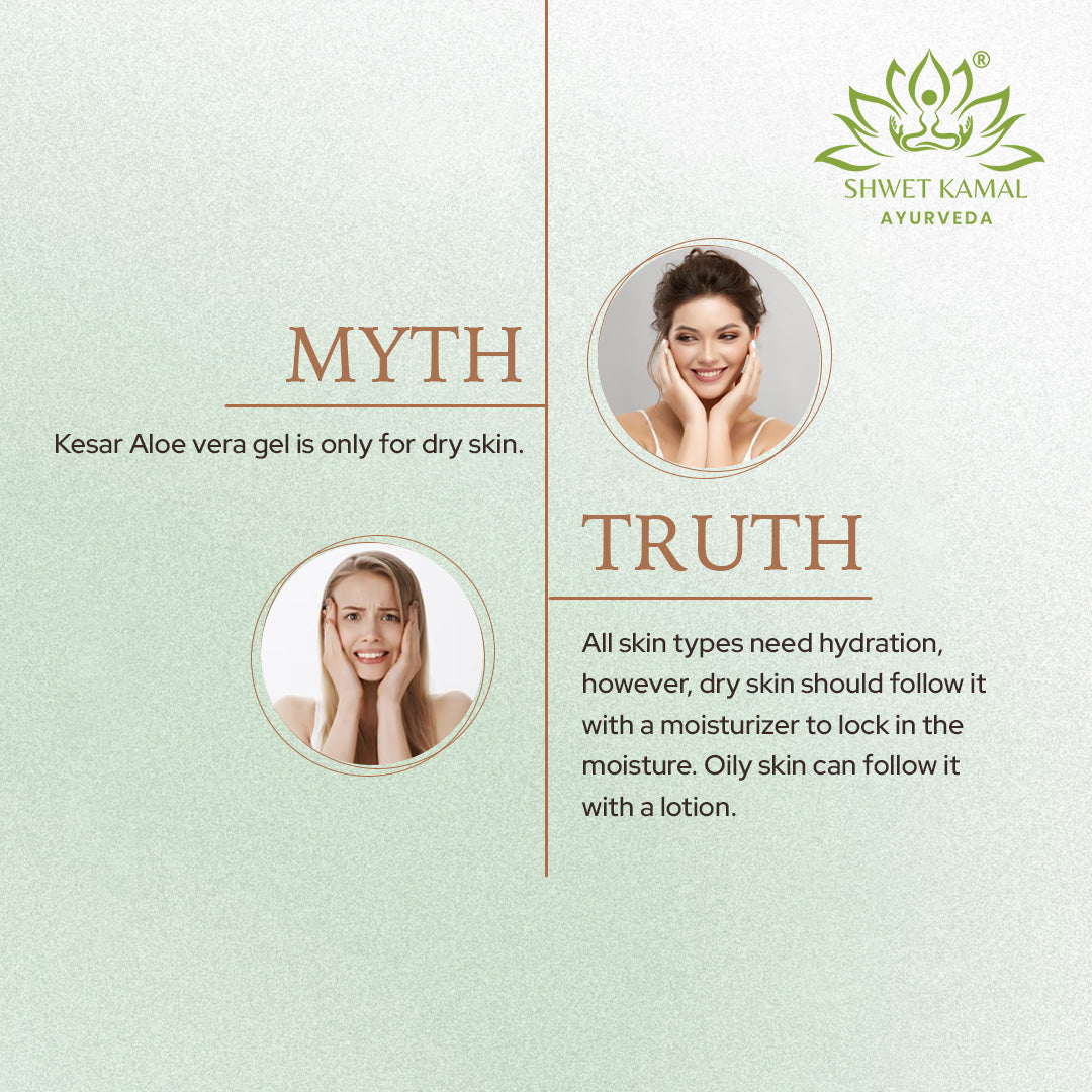 Kesar Aloevera Gel - Dehydrated Skin